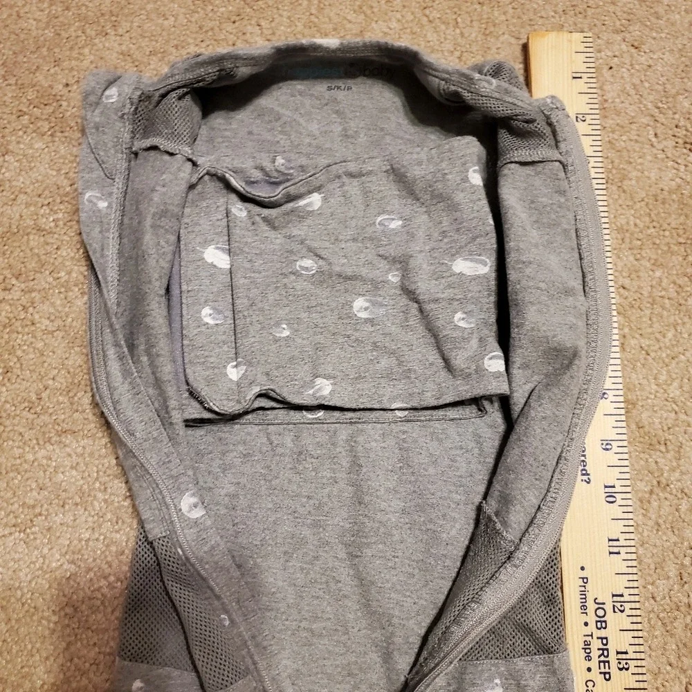 Happiest Baby‎ Gray Gender Neutral Sleep Sack SZ:S